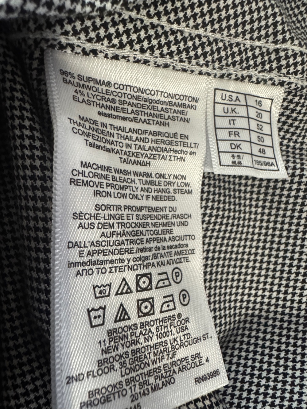 Brooks Brothers gray ruffled collared button down blouse size 16. - Picture 7 of 7